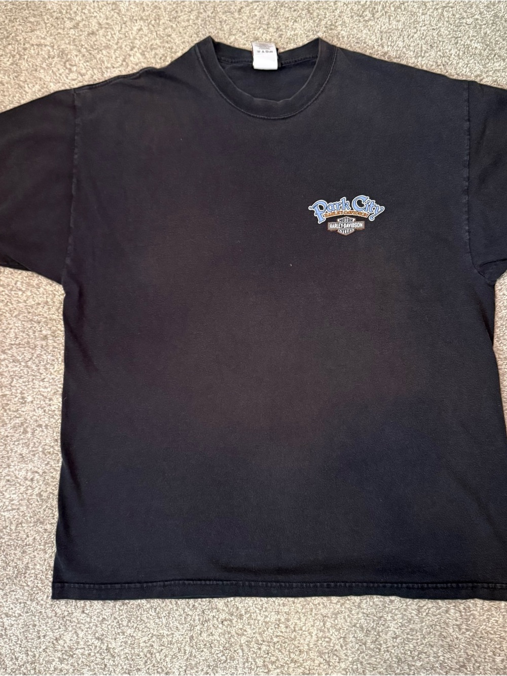 Vintage Harley Davidson Park City Utah T Shirt Size XXL